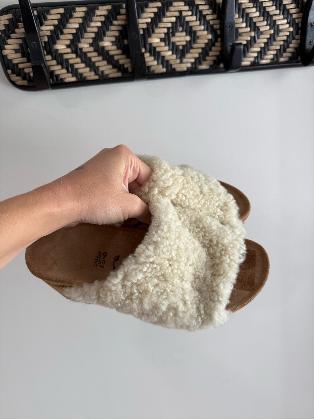 Birkenstock Papillio Namica Teddy Wedge Sandals - Size 39/Size 8 - Picture 3 of 15